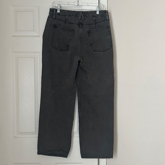 Good American 90's Baggy Straight Leg Jean Size 8/29 Black Relaxed - Picture 3 of 9